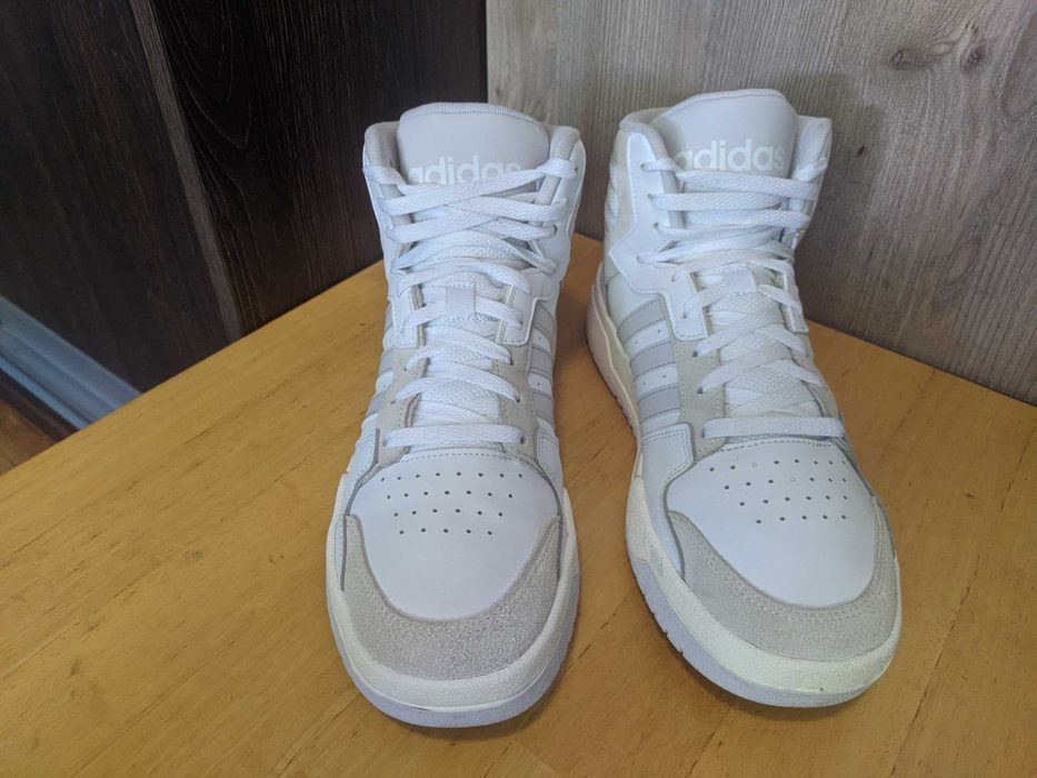 Adidas Entrap Mid - кожаные кроссовки ботинки