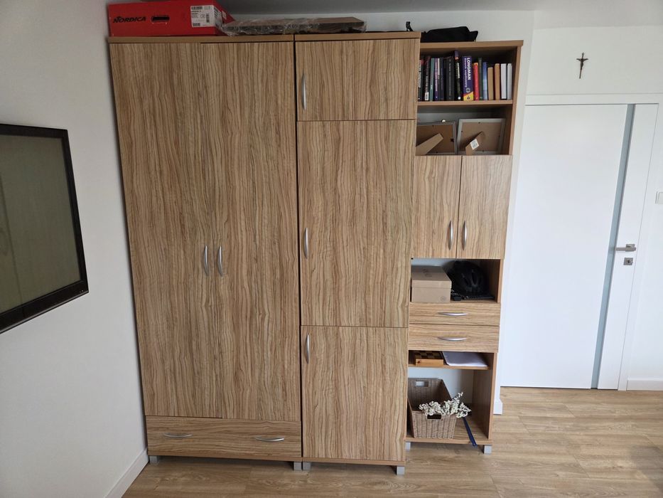 Szafa duża 85x60x210 pyta oliwkowa na zamówienie