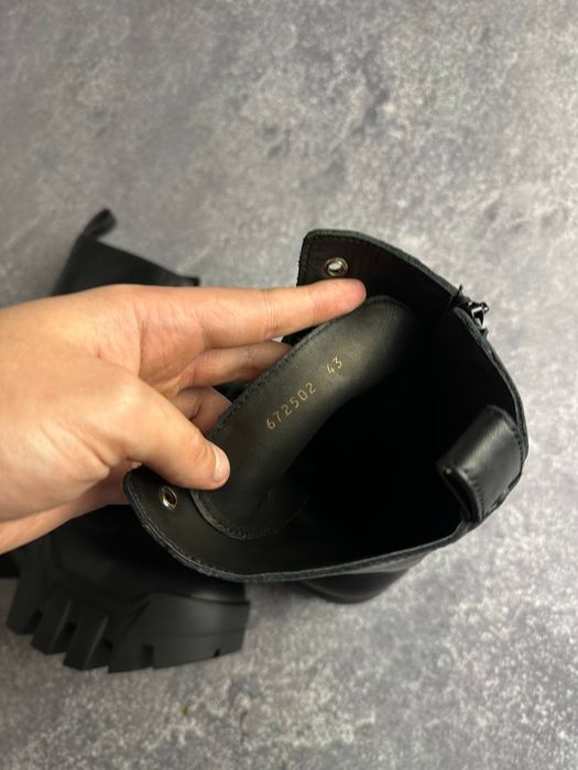 BALENCIAGA BULLDOZER BOOTS leather black 43 44 opium archive ботинки