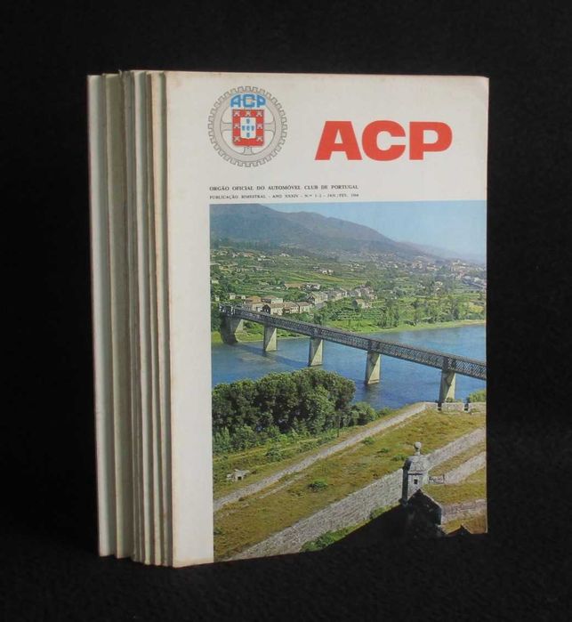 Revistas Automóvel Clube de Portugal 1964 a 1969 Revista ACP