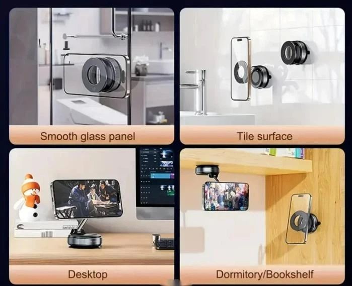 Магнітний тримач AeronStand для телефону в авто 360° на присосці