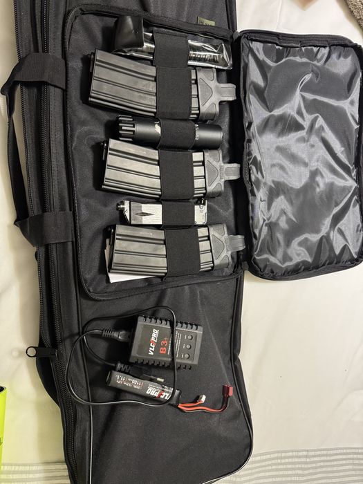 Airsoft HK416  + Kit Completo de Equipamento e Acessórios