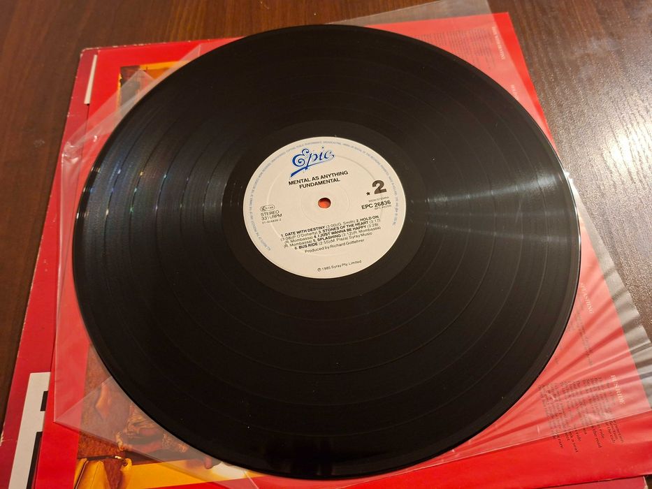winyl Mental As Anything Fundamental stan EX/EX new wave pop rock