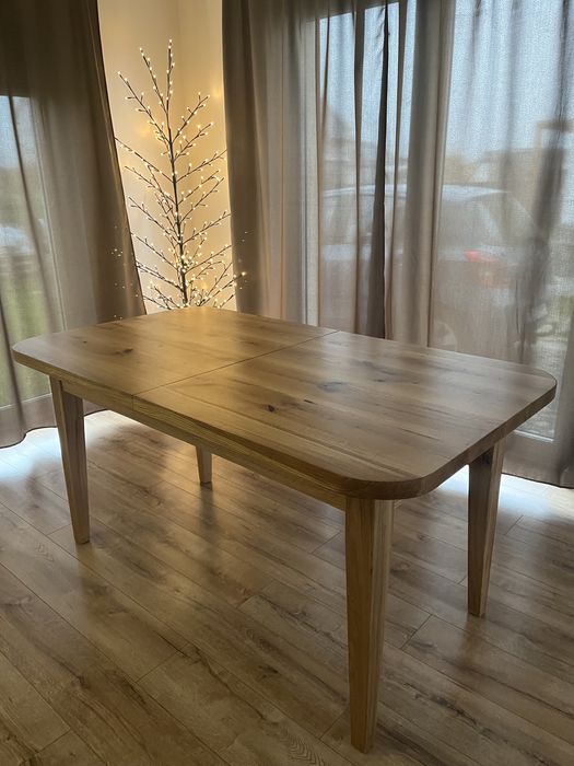 Stół dębowy Malkon lity stoły dębowe nowoczesne