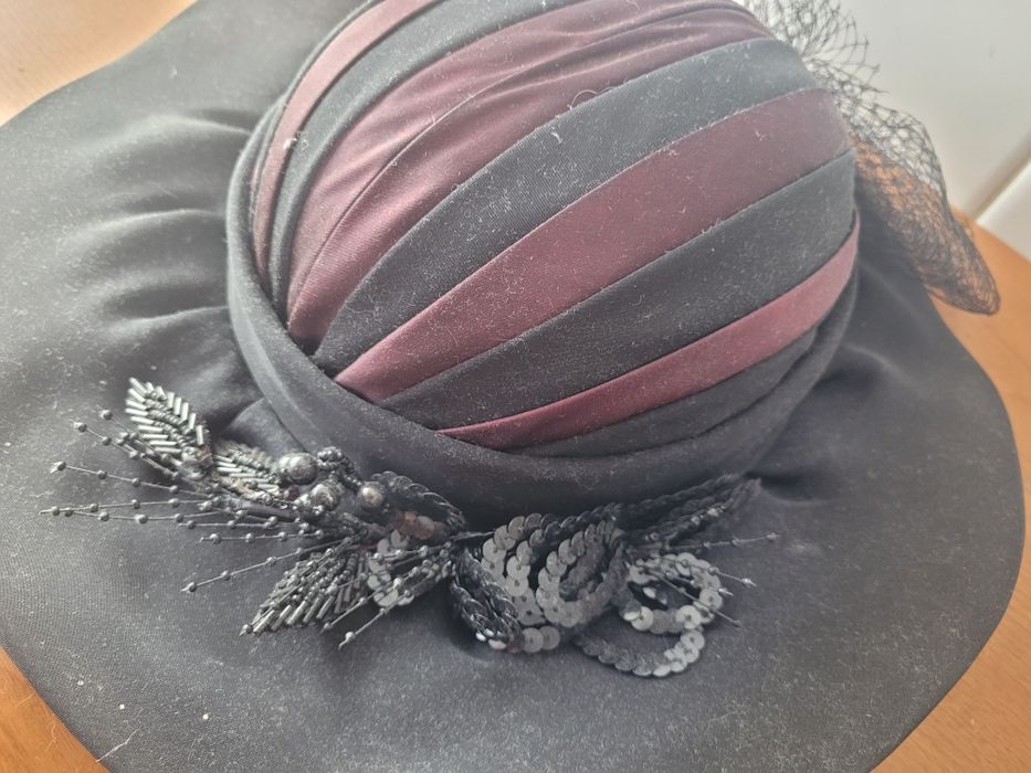 Chapéu clássico preto
