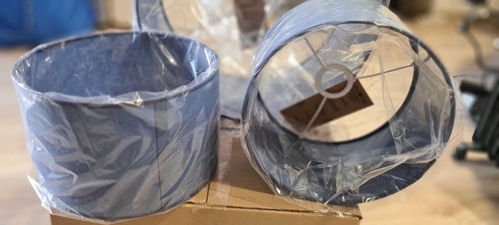 Conjunto abatjours para candeeiros NOVOS  (ainda na embalagem)