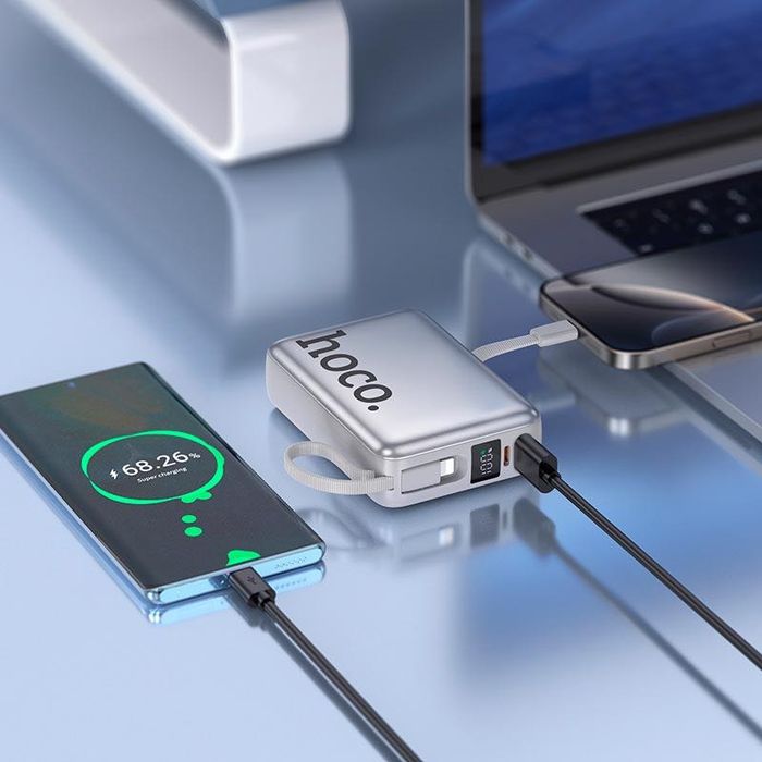 Повербанк HOCO Q39 20 000 mAh 22W з кабелем PD