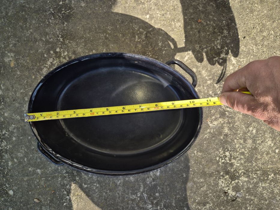 Gęsiarka - brytfanna emaliowana PRL