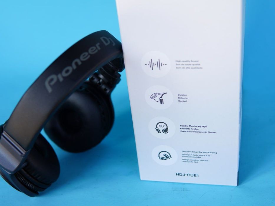 Профессиональные накладные наушники Pioneer HDJ-CUE1 — чистый звук,