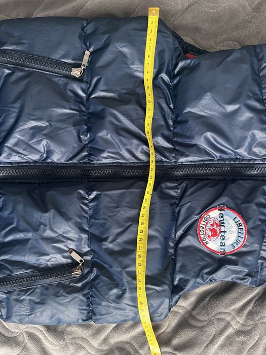 Жилетка, безрукавка синя на хлопчика