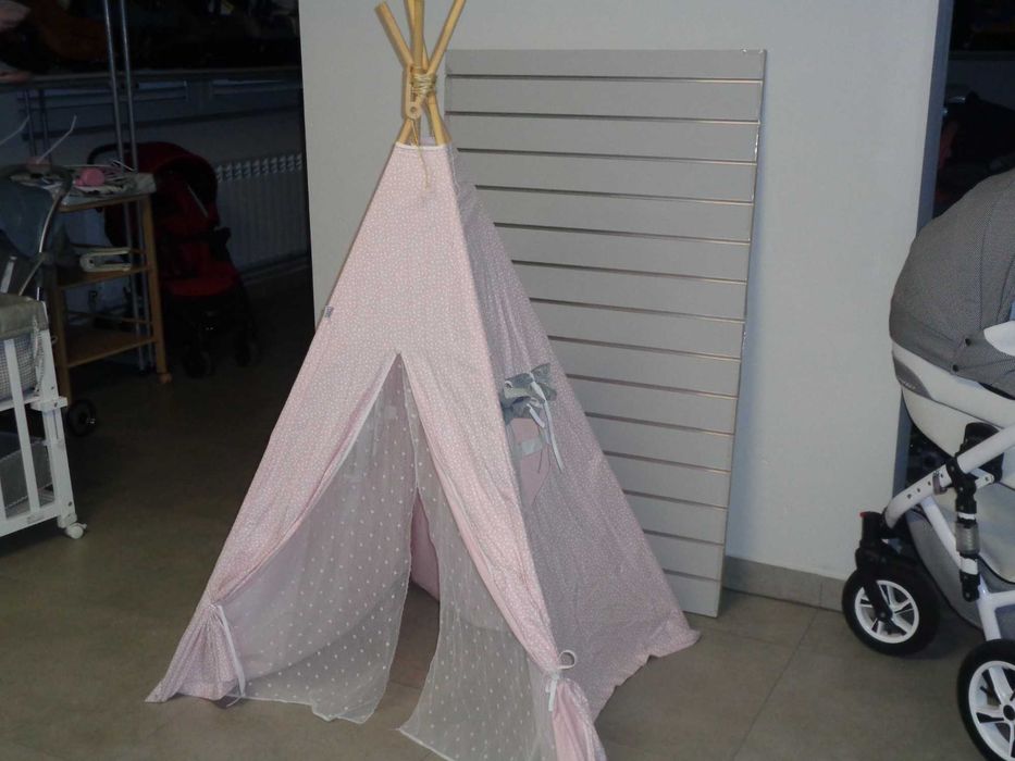 Namiot Cotton Candy teepee, Suchedniów Salon Bobasa