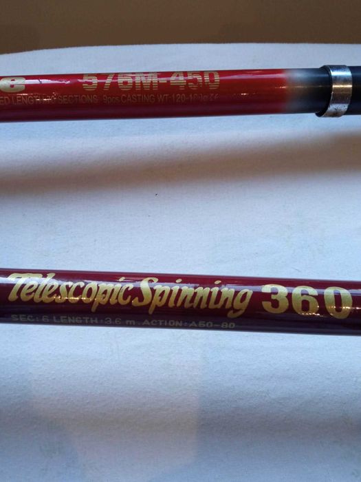 2 canas de pesca