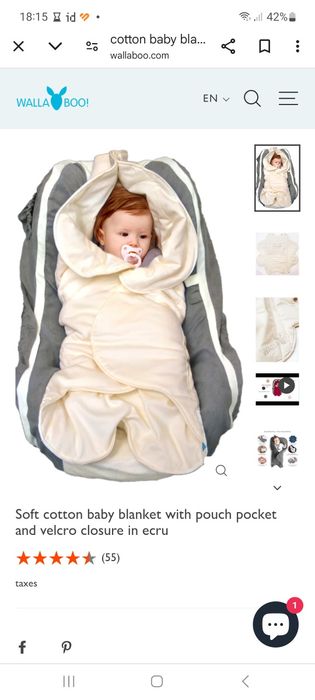 Forro ovo bebe walla boo