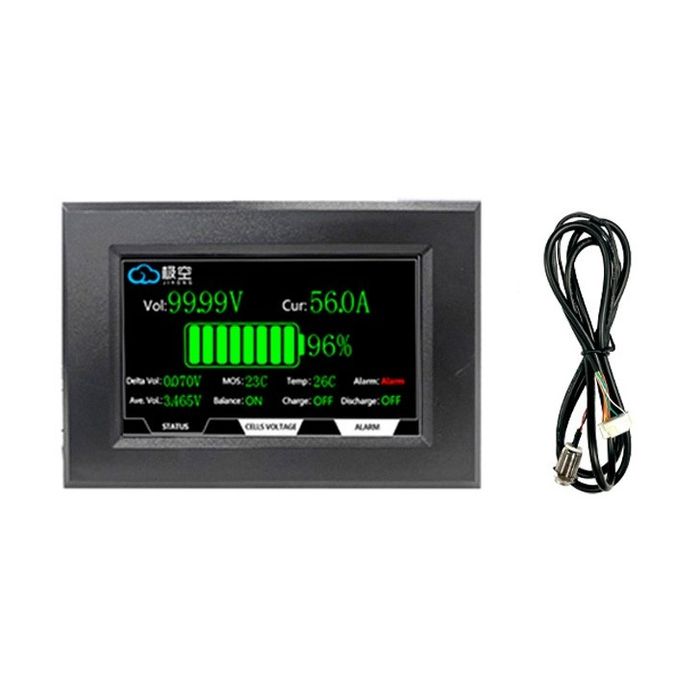 БМС Плата JK BMS PB2A16S20P 2A 200A 350A Пік  CAN