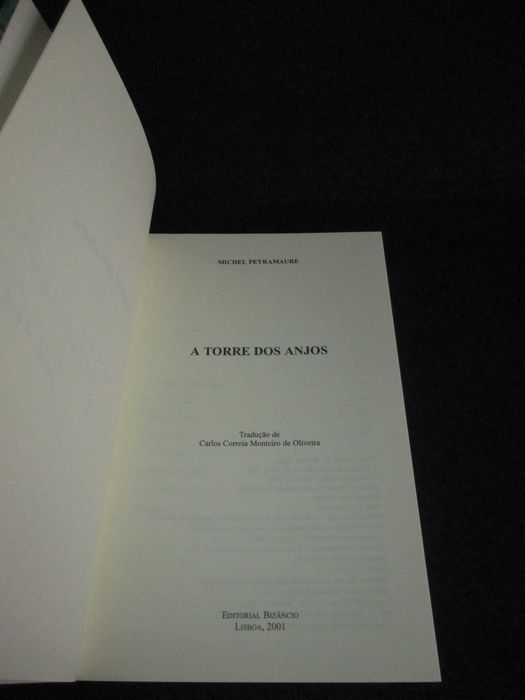 Livro A Torre dos Anjos Michel Peyramaure