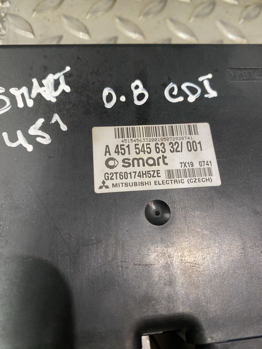 TCU TCM Centralina caixa velocidades SMART 451 A4515456332/001
