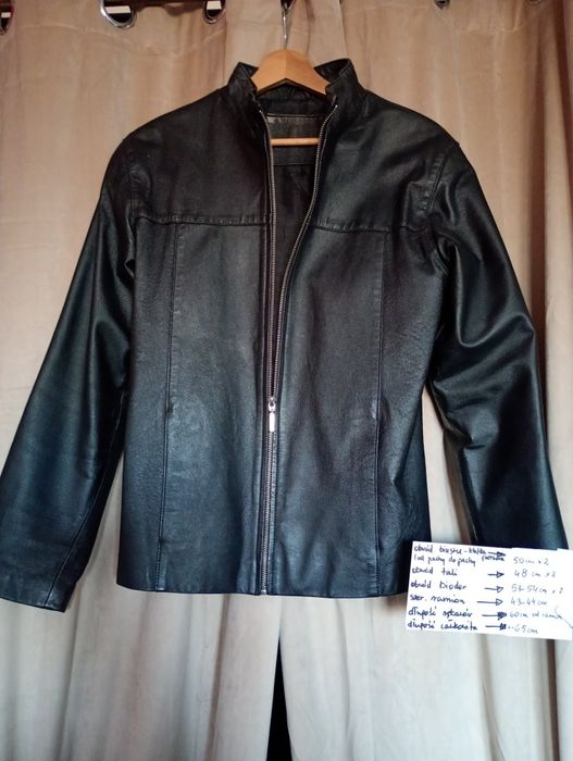 Kurtka skórzana damska.Prosta ,klasyczna , ponadczasowa size M