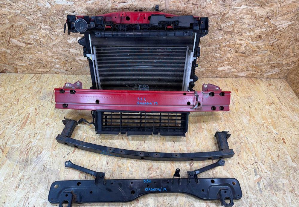 Панель передняя вентилятор Nissan Qashqai 2 II разборка