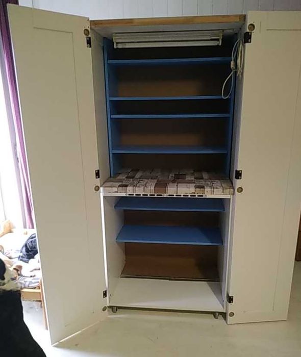 Armário artesanato, trabalhos manuais