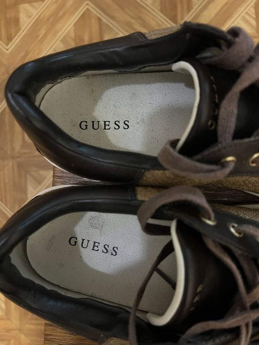 Мужские мокасины Guess бу, состояние отличное, 44 ,стелька 28,5-29