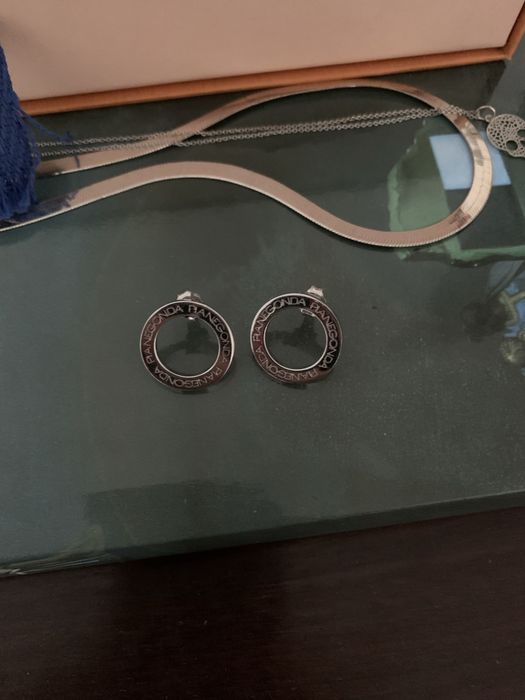 colar e anel  e brincos pianegonga como novos