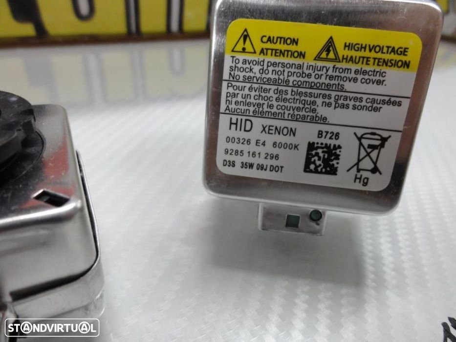 Lâmpadas de Xenon D3S em 4300k, 6000k e 8000k