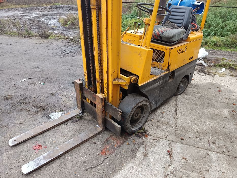 Wózek widłowy Yale-gaz