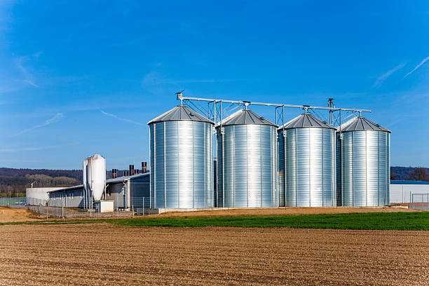 silos zbożowy lejowy Symaga nowy 183,3 m³ / 143 T – transport - montaż  - cała Polska