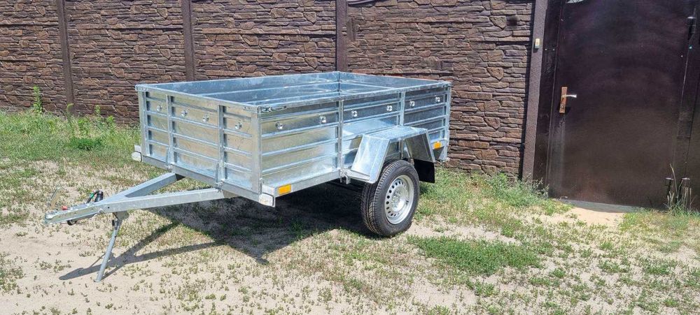 Купити одноосний посилений причеп 2200х1300 КРД 122