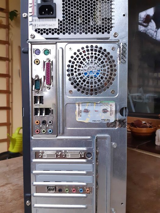 Komputer do retro gier - Pentium IV 650 3,4GHz + Quadro FX1500 (mod)