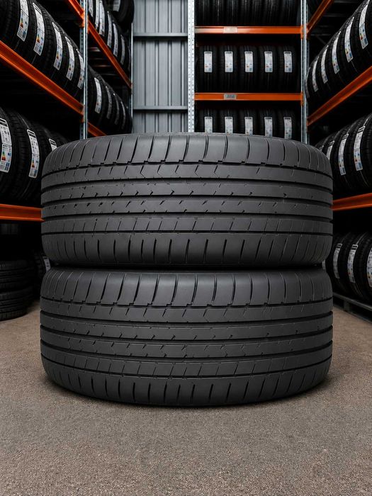 Резина 2 шт. б/у Continental PremiumContact 6 205 40 r17 84Y 4.7 mm колеса шини літні вживане