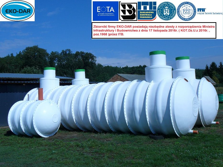 Szambo szamba zbiornik zbiorniki rsm deszczówka od 1300 do 60000L.NOWE