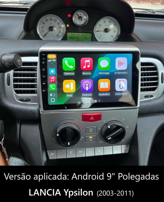 (NOVO) Rádio 2DIN LANCIA Ypsilon • (2003 a 2020) • Android [4+64GB]