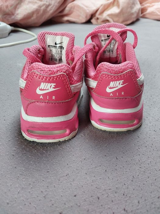 Różowe nike air max