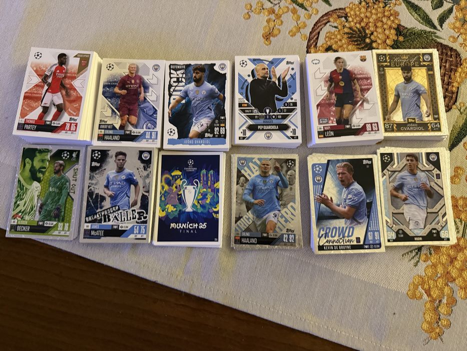 Lote 305 cartas Match Attax Extra 24/25