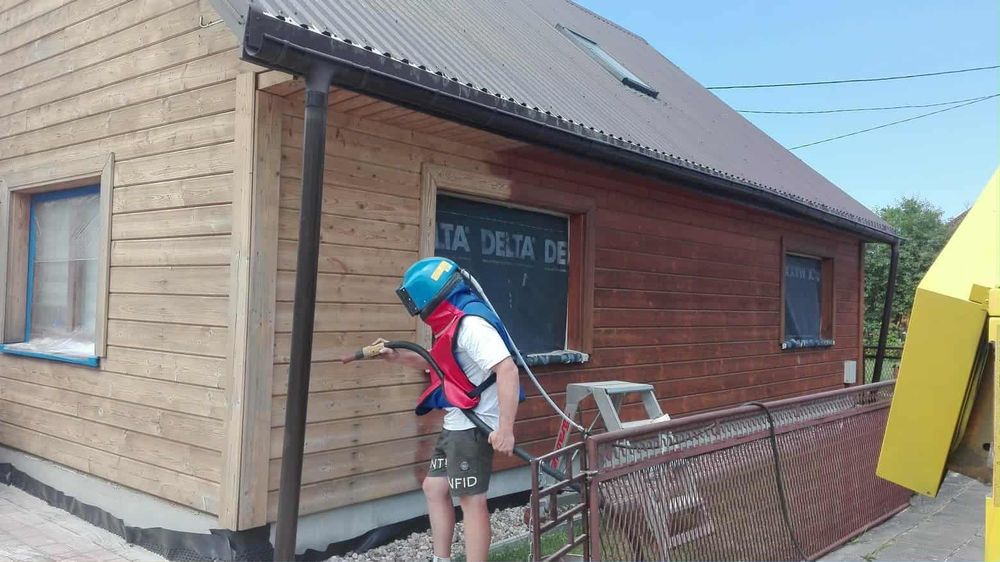 Piaskowanie Elewacji