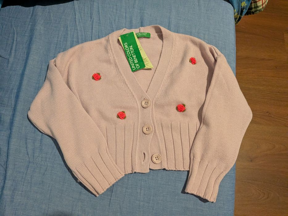 Casaco Benetton 100% algodão