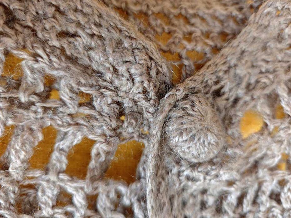 Пончо ручная работа эксклюзив