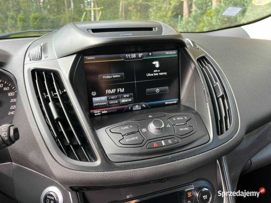 Ford kuga mk2 1.5 ecobost pas przedni chłodnice idealne zderzak maska błotnik