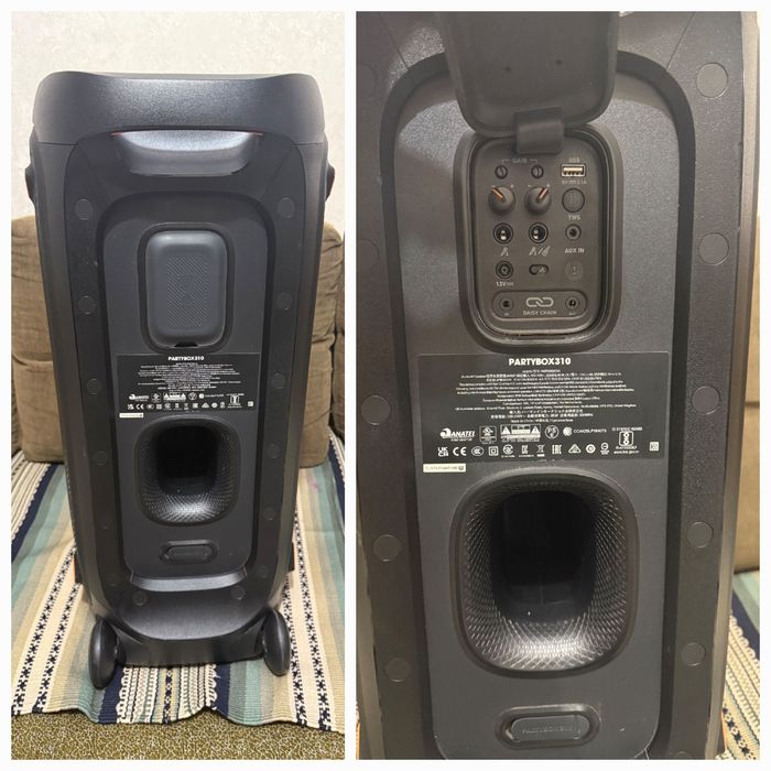 Колонка JBL PartyBox 310 Bluetooth мікрофон сабвуфер акустика динамік