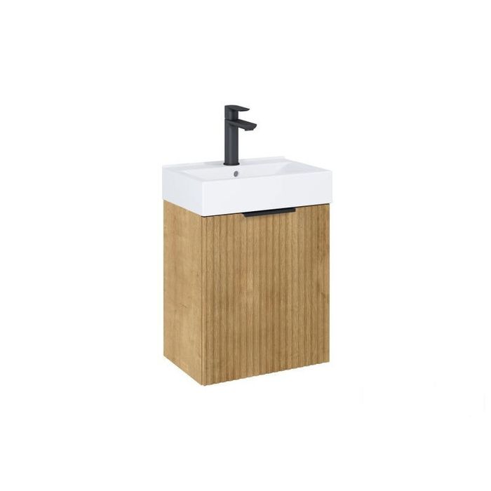 Szafka z umywalką 45 cm jasny dąb Reef Roca