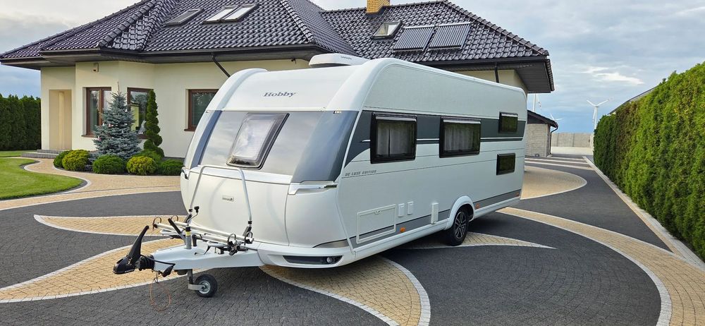 Hobby 545kmf MEGA Doposażona Solar Klima Mover Przedsionek Bagażnik x 2 Polska  Knaus Fendt Lmc Dethleffs Adria Tabbert Burstner Weinsberg Hymer Kabe