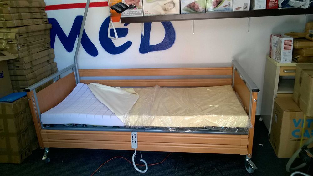 Łóżko rehabilitacyjne pacjenta Elbur PB 326 dostawa i montaż sprzętu!