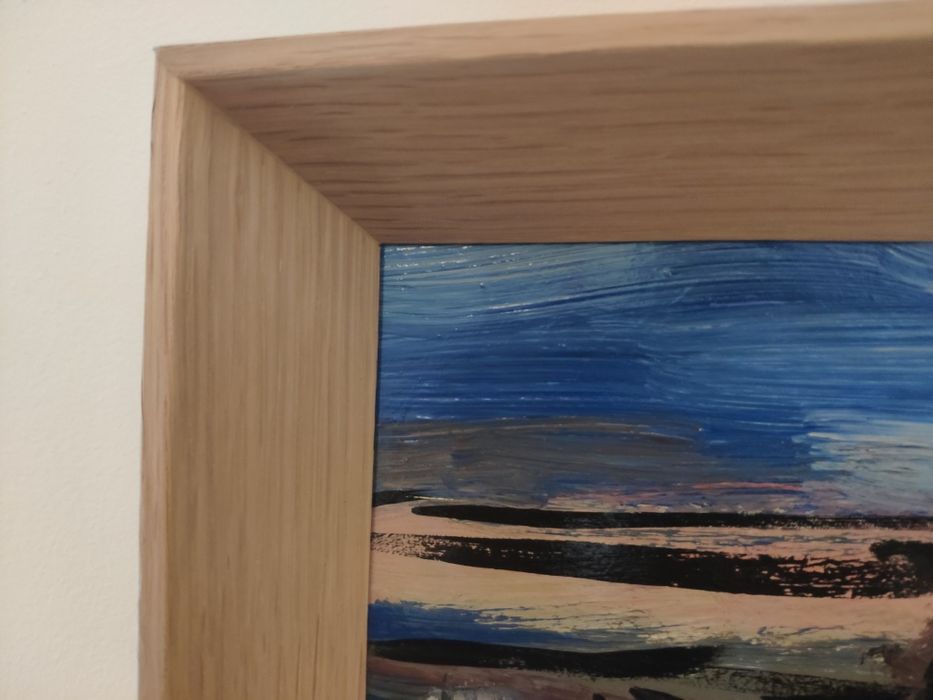 Pintura técnica mista óleo/acrílico sob placa Peter Robert Keil (1983)