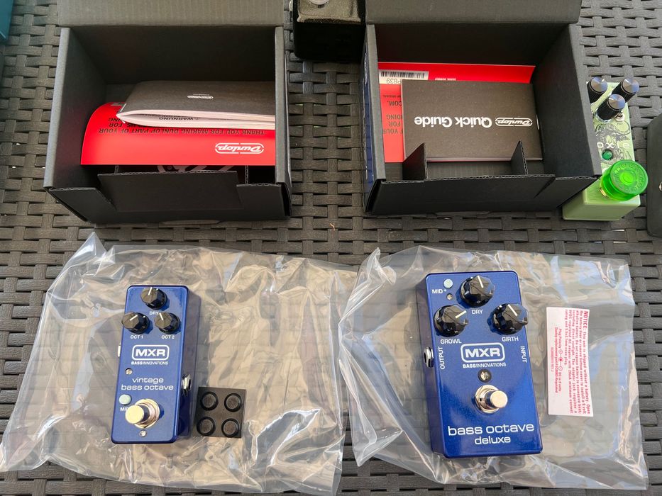 Vendo pedais MXR, TC Electronic