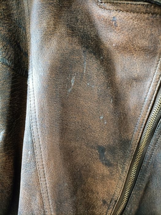 Skórzana ramoneska rozmiar 44