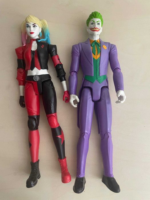 Ігрові фігурки Харлі Квін та Джокер по 30 см