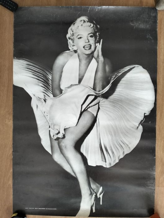Antigo poster original Marilyn Monroe