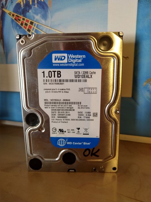 Dysk twardy do pc WD10EALX 1000gb