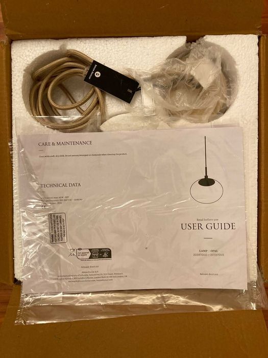 Candeeiro Opal Lamp - Pendulum de House doctor